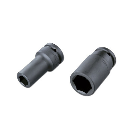 Impact end head elongated 3/4" 19 mm, 6-sided