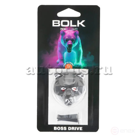 Ароматизатор на дефлектор МЕДВЕДЬ 3D Boss Drive BOLK BOT203011 По мотивам Hugo Boss — Boss Bottled no. 6.