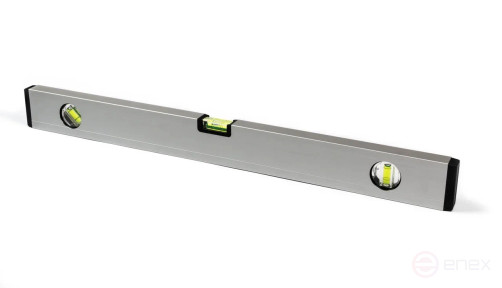 Anodized "PREMIUM PLUS" level (3 acrylic indicators) 120 cm