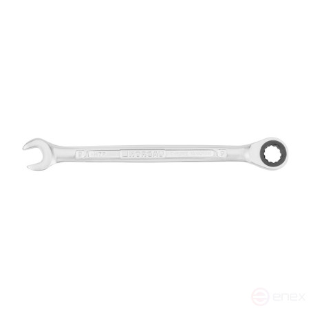 Ключ гаечный комбинированный NORGAU Industrial с трещоткой 9 мм, N7R-9