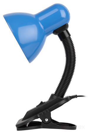 ERA N-102-E27-40W-BU table lamp on a clothespin blue