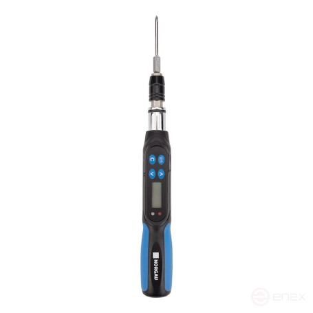 Отвертка динамометрическая NORGAU Industrial, 20-400 сНм электронная, NSЕ11-4H