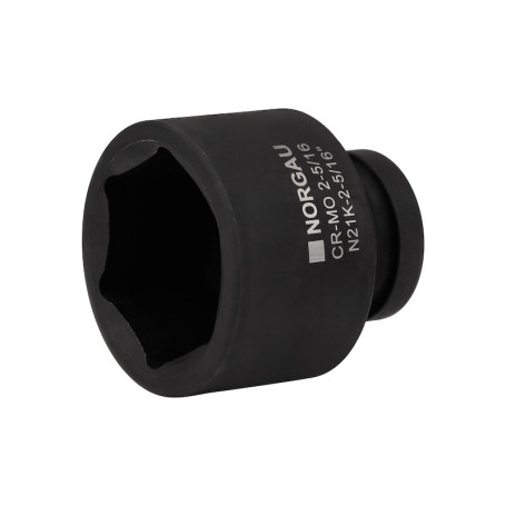 Головка торцевая ударная NORGAU Industrial шестигранная дюймовая 1", 2.5/16", N21K-2.5/16