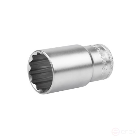 Головка 12-гранная торцевая NORGAU Industrial удлиненная 1/2", 32 мм, ND19L-32