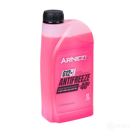 Antifreeze ARNEZI Red G12+ ready -40 red 1 L N0002001