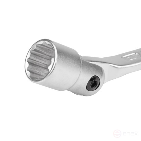 Ключ гаечный торцевой шарнирный двусторонний NORGAU Industrial 21x23, N34