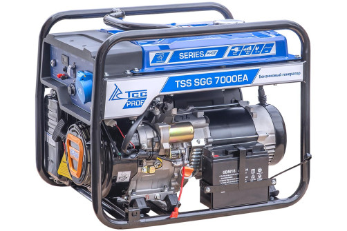 Gasoline generator 7 kw with AVR TSS SGG 7000E3A