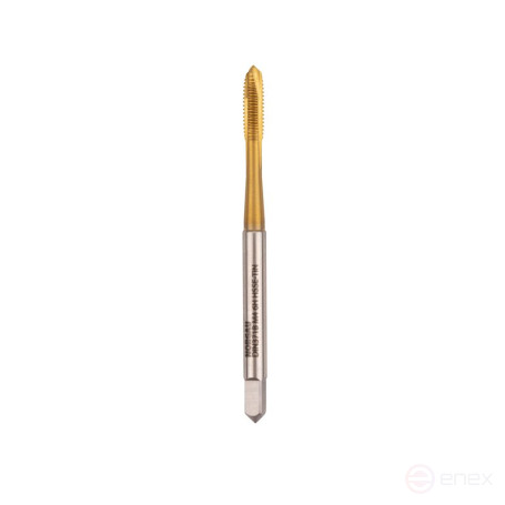 Machine tap NORGAU Industrial for through holes M4, form B, HSS-E/TIN