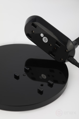 Настольный светильник ЭРА NLED-498-10W-BK светодиодный сo съемным основанием черный