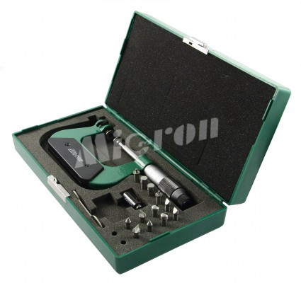 Universal micrometer MVU - 50 0.01 with calibration