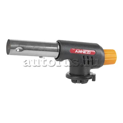 Gas burner-nozzle with piezo ignition on collet cylinder at an angle ARNEZI R7006303