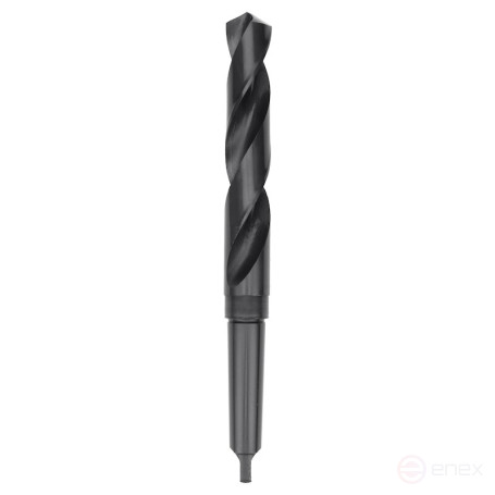 Spiral drill bit NORGAU Industrial for metal with conical shank 26 mm, MK3, HSS/VAP