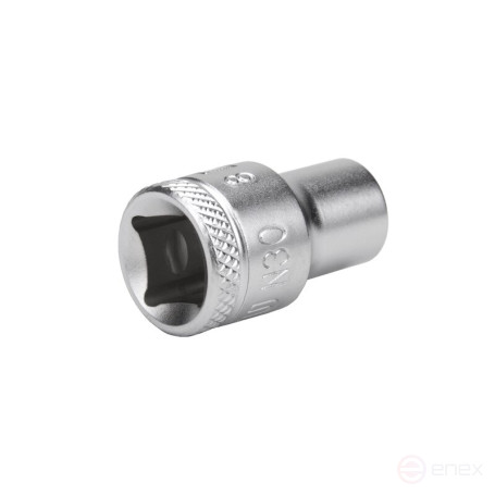 Головка торцевая шестигранная NORGAU Industrial 3/8", 8 мм, N30-8