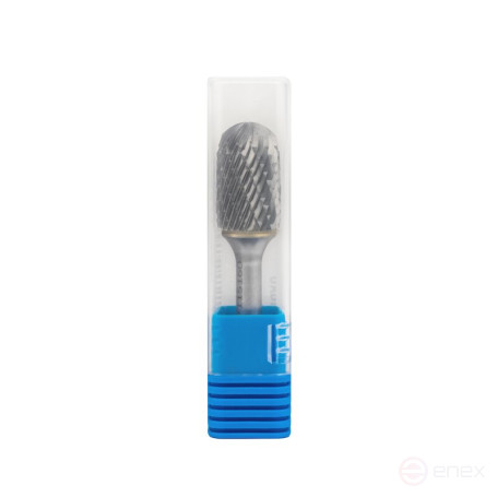 Carbide borehole NORGAU Industrial spherical cylindrical 16 mm, shape C, DCM