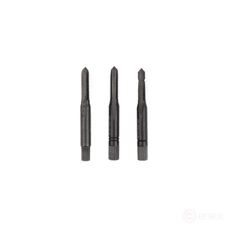 Комплект ручных метчиков NORGAU Industrial М5, HSS-E/VAP, 3 предмета