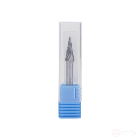 Борфреза твердосплавная NORGAU Industrial коническая 8 мм, 20°, форма M, ALU