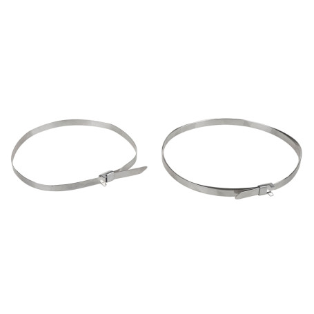 Belt Tire Collar Clamps Set L=306.740mm W4-304 2 pcs ARNEZI A0902522