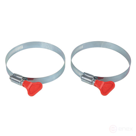 Комплект хомутов червячных с ключом 65х89 / 9-0,6 W1 2шт ARNEZI A0902281