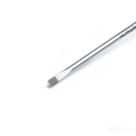 Отвертка шлицевая NORGAU Industrial 2.5х63 мм, N151