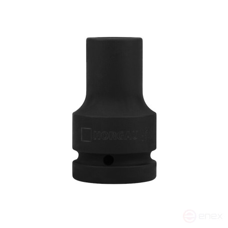 Головка ударная торцевая NORGAU Industrial шестигранная удлиненная 1", 19 мм, N21KL-19