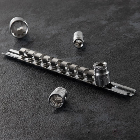 Ten-head rack 1/2" NORGAU Industrial, 290 mm, NVHM19-10