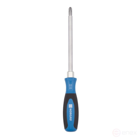 Отвертка крестовая усиленная NORGAU Industrial Phillips PH3x150, N162