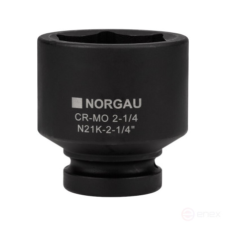 Головка торцевая ударная NORGAU Industrial шестигранная дюймовая 1", 2.1/4", N21K-2.1/4
