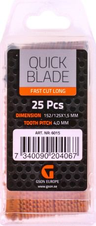 Fast Cut long saw blade 152 mm 25 pcs