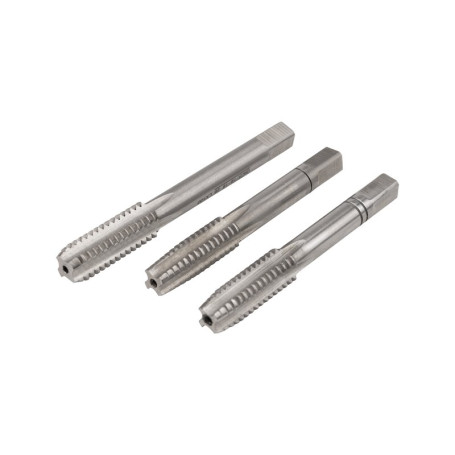 Set of hand taps NORGAU Industrial UNC 5/16, HSS, 3 pieces