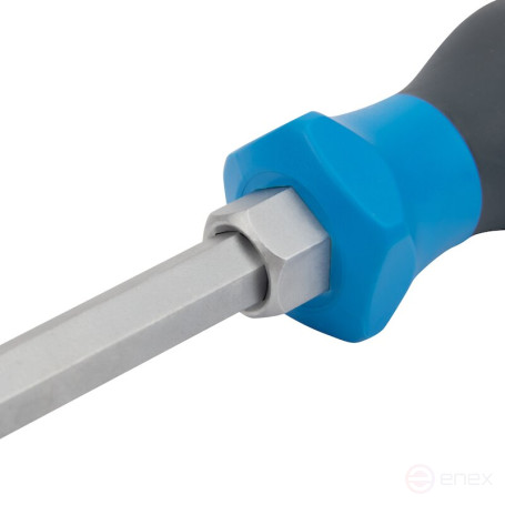 Slotted screwdriver NORGAU Industrial with impact tip 12 mm, N155K