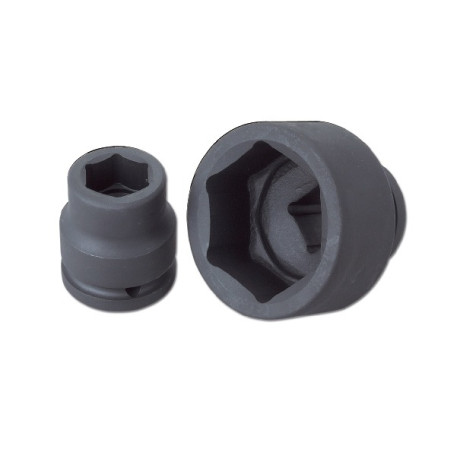 Impact end head 1" 27 mm, 6-sided