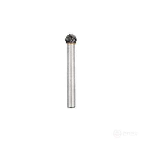 Борфреза твердосплавная NORGAU Industrial сферическая 8 мм, форма D, SCM