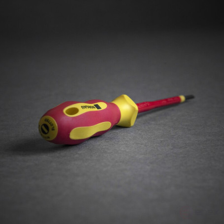 Отвертка диэлектрическая NORGAU Industrial шлицевая 3.0х100 мм, N171