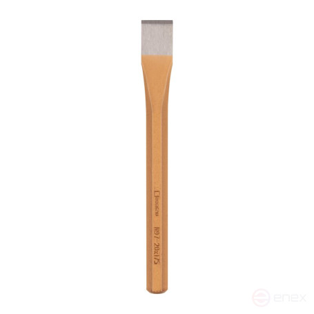 Зубило плоское NORGAU Industrial восьмигранная рукоятка 20x175 мм, N97-20X175