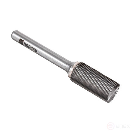 Carbide borehole NORGAU Industrial cylindrical 16 mm, shape B, ALU