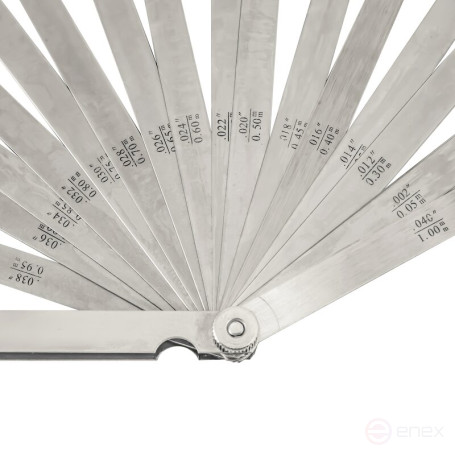 Probes in a set of NORGAU Industrial 0.05-1 mm (20 pieces)