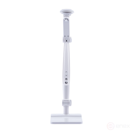 Настольный светильник ЭРА NLED-497-12W-W светодиодный на струбцине и с основанием белый