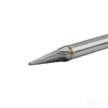 Борфреза твердосплавная NORGAU Industrial коническая 6 мм, 14°, форма M, SCM