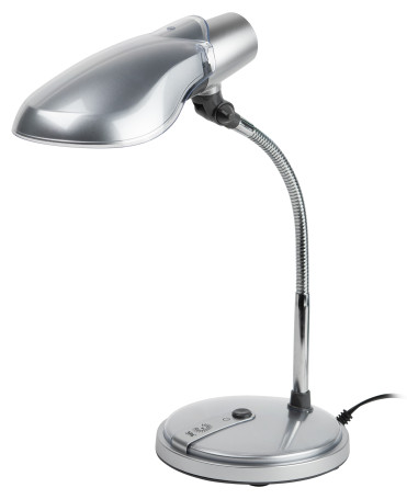 ERA NE-301-E27-15W-S Silver Table Lamp