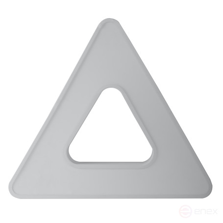 ERA Geometria LED Lamp SPO-153-W-40K-030 Delta 30W 4000K 2100Lm IP40 600*600*80 white pendant