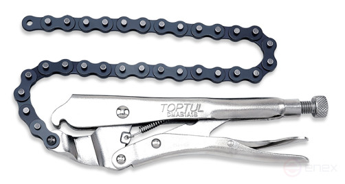 Зажим-ключ трубный цепной 250 мм TOPTUL DMAB1A18