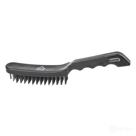 5-row metal cleaning brush, with plastic handle, wire d=0.3mm ARNEZI R8040325