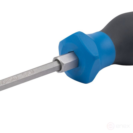 Отвертка крестовая NORGAU Industrial с ударным наконечником PZ1, N161