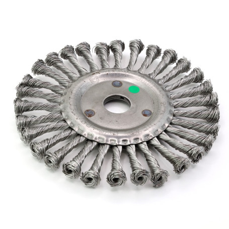 Brush for ear disc harness D175*13*22.2, pile stainless steel 0.50 (13-034)