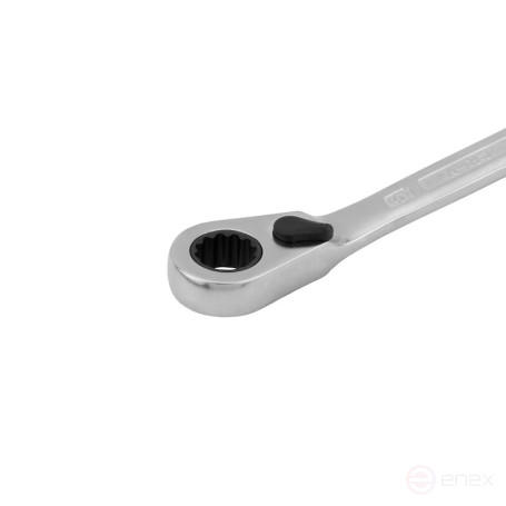 Ключ гаечный комбинированный с переключающейся трещоткой NORGAU Industrial 9 мм, N7UR-9