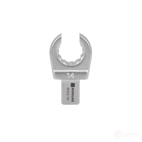 Насадка накидная разрезная NORGAU Industrial для динамометрического ключа 14, прямоугольный привод 9х12