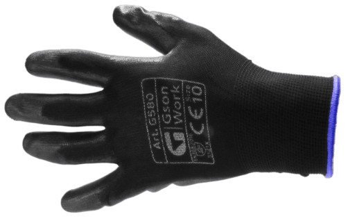 Knitted glove with PU coating, p.6