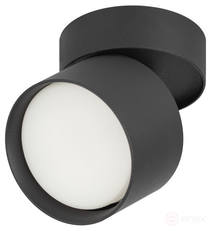 Светильник настенно-потолочный спот ЭРА OL12 GX53 SBK под лампу GX53 черный