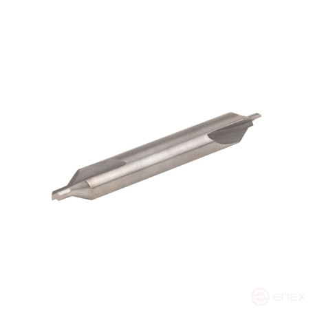 Сверло центровочное NORGAU industrial по металлу 60°, 2 мм, HSS, форма A