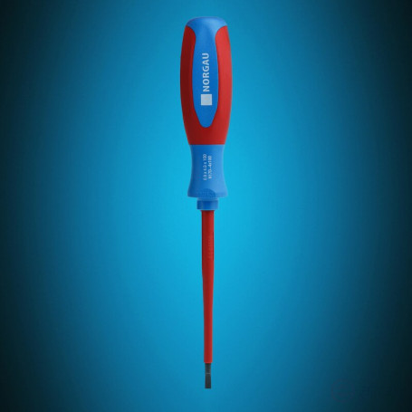 Отвертка диэлектрическая шлицевая NORGAU Industrial 4.0x100, N170